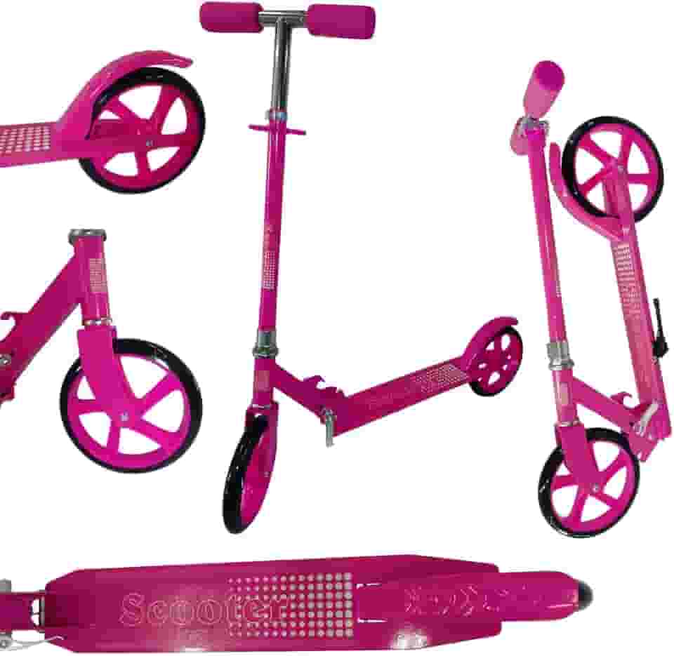 Patinete Adulto Juvenil Scooter 2 Rodas Até 100 Kg Criança Adolescente Portátil Dobravél Resistente