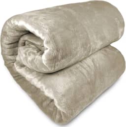 Cobertor Casal Corttex Lumini Super Soft Alta Gramatura 300g Manta Microfibra Poliéster Toque de Seda - Coberta Colcha (Bege Fendi)