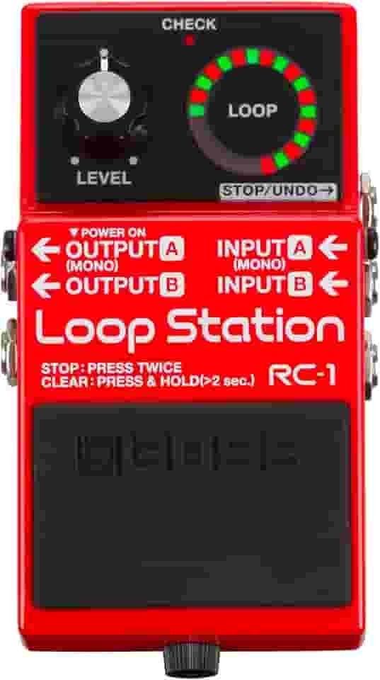 Rc-1 | Pedal compacto Loop Station Boss Rc-1