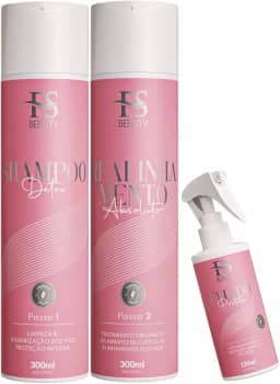 Progressiva Orgânica + Protetor Térmico Fs Beauty