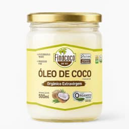 Óleo de Coco Orgânico Extra Virgem 500ml Finococo Nacional