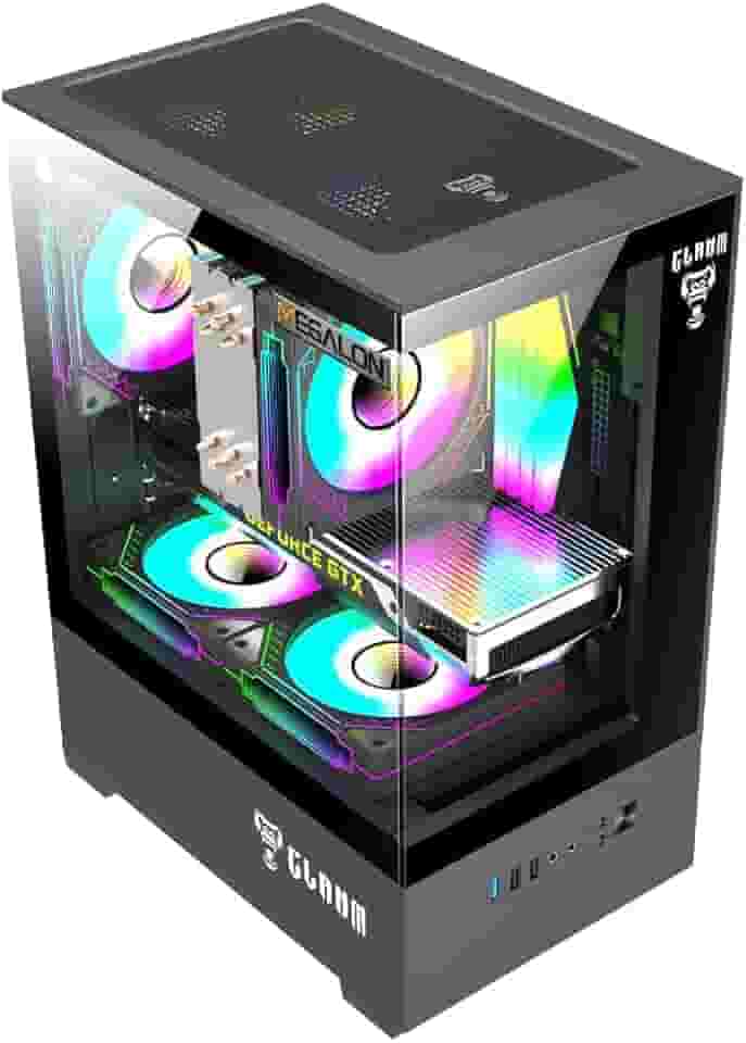Gabinete Gamer Megalon Clanm ATX Design e Performance