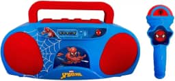 Candide, Karaokê Temático, Infantil, Homem-Aranha, Boombox Com Microfone