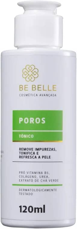 Tônico Facial Poros - Tonificação e Hidratação - 120 ml BE BELLE