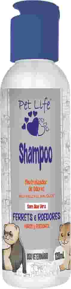 Shampoo Neutralizador de Odores Pet Life Ferret e Roedores 120 mL