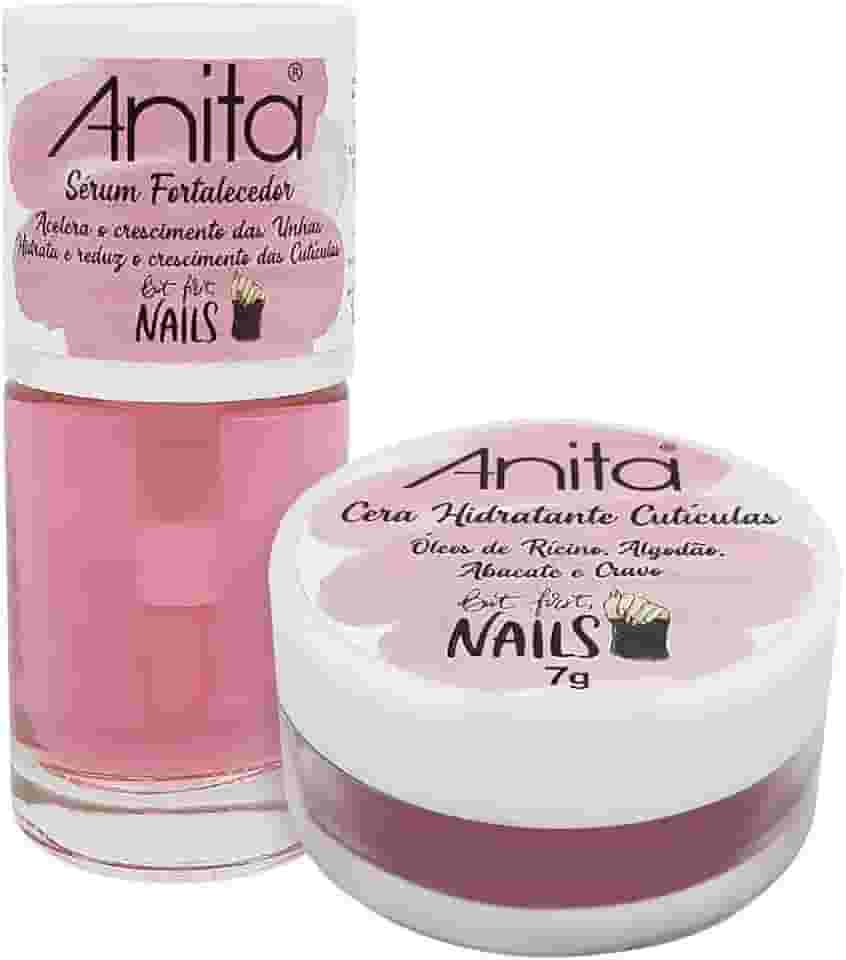 Kit Fortalecedor de unhas Anita + Serum e Cera hidratante, Anita