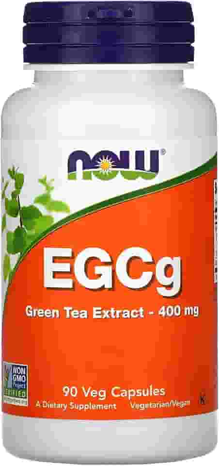 NOW Foods Egcg Extrato Chá Verde 400mg 90Caps Importado