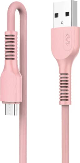 Cabo Usb Letron Micro Usb 2 4A 1Mt Rosa 110054