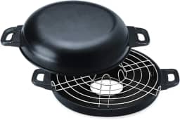 Churrasqueira 30 Com Solapa Alumínio Fortaleza Preto