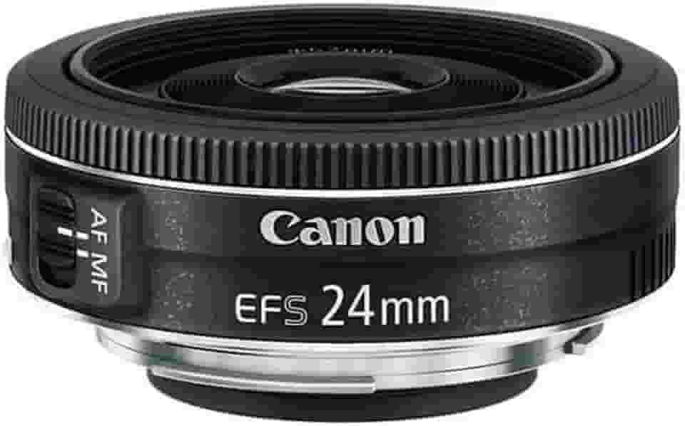 Canon EF-S 24mm f/2.8 STM Lente, Preta