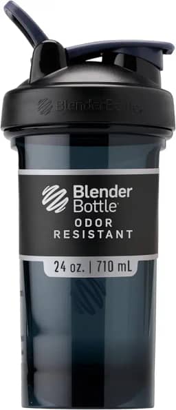Garrafa coqueteleira BlenderBottle Pro Series, 710 ml, preto