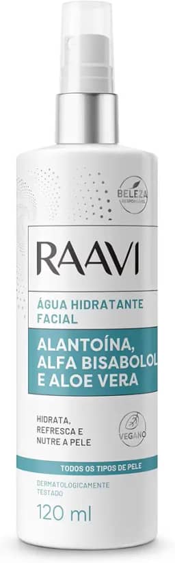 Água Hidratante Facial Raavi 120ml