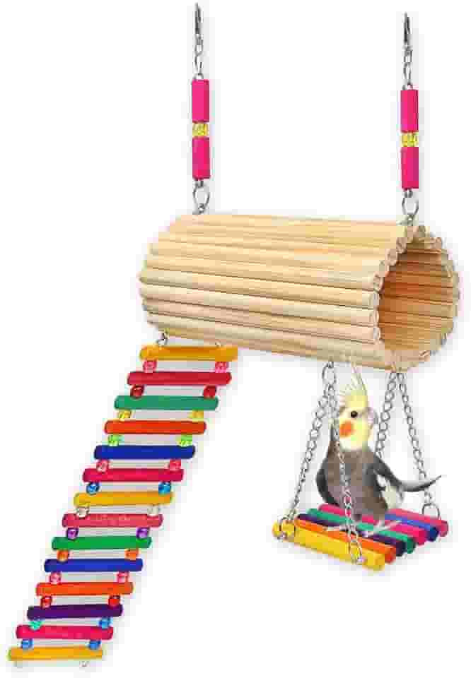 Golden Pets Brinquedo Playground Twister Hamster Calopsita Periquito