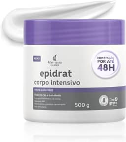 Creme Hidratante Epidrat Corporal Intensivo - 500g - Hidratação e Nutrição - Para Peles Secas - Fórmula de Longa Duração e Rápida Absorção - Mantecorp