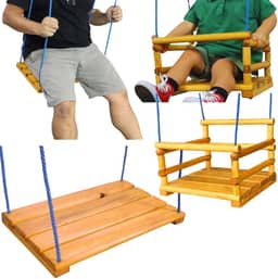 Kit Balanço Legal Para Crianças E Adultos De Qualquer Idade - Arte Link Utilidades - Madeira Tratada Com Polisten - Balanço