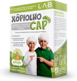 Remedio de piolho em touca Xô Piolho Cap