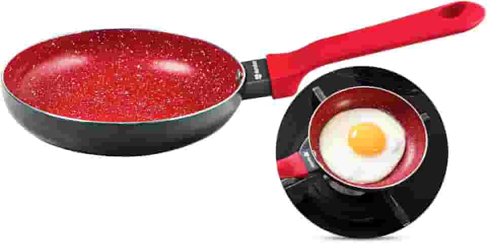 Frigideira Ovo Cerâmica Antiaderente N14 Red Marble Duralar