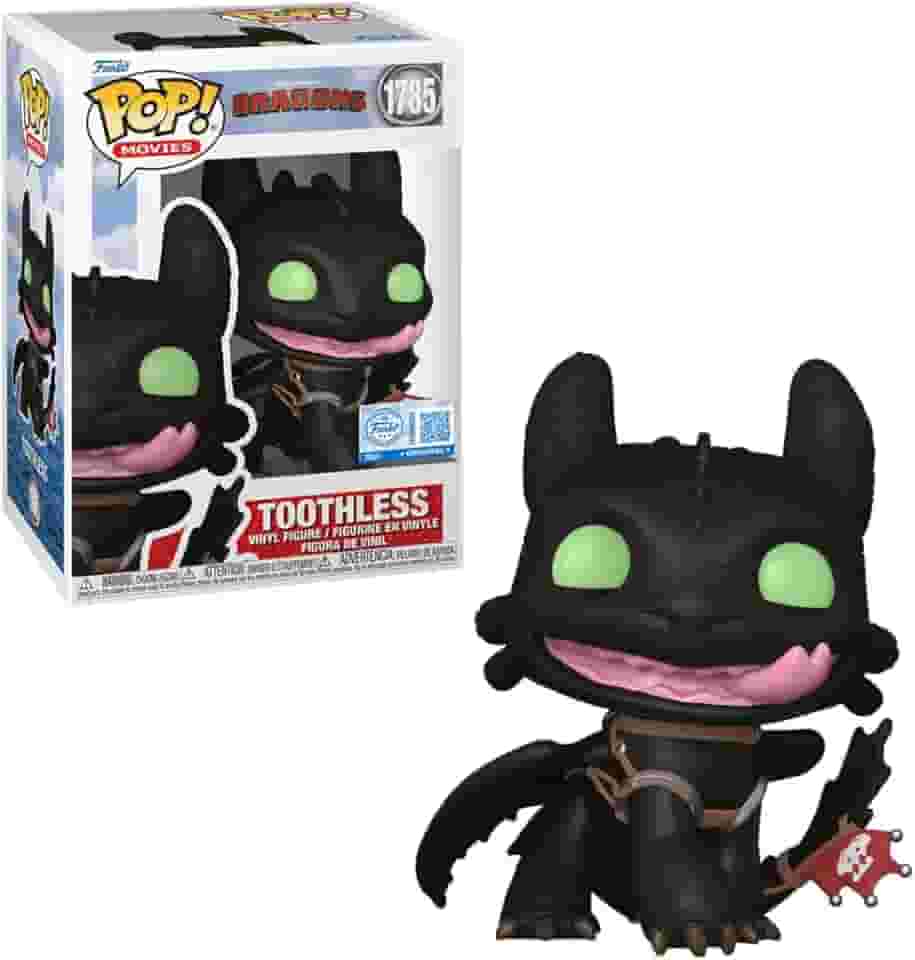 Candide, Boneco, Funko POP! Banguela Sorrindo, Como Treinar o Seu Dragão - 11 cm