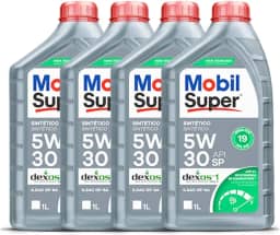 Óleo Mobil 5w30 Sintético Lubrificante para Carro Original Kit Revisão e Trocas Original Mobil (4 Litros)