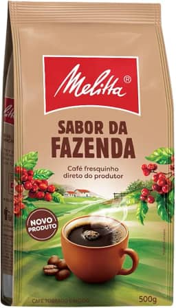 CAFÉ MELITTA SABOR DA FAZENDA POUCH 500g