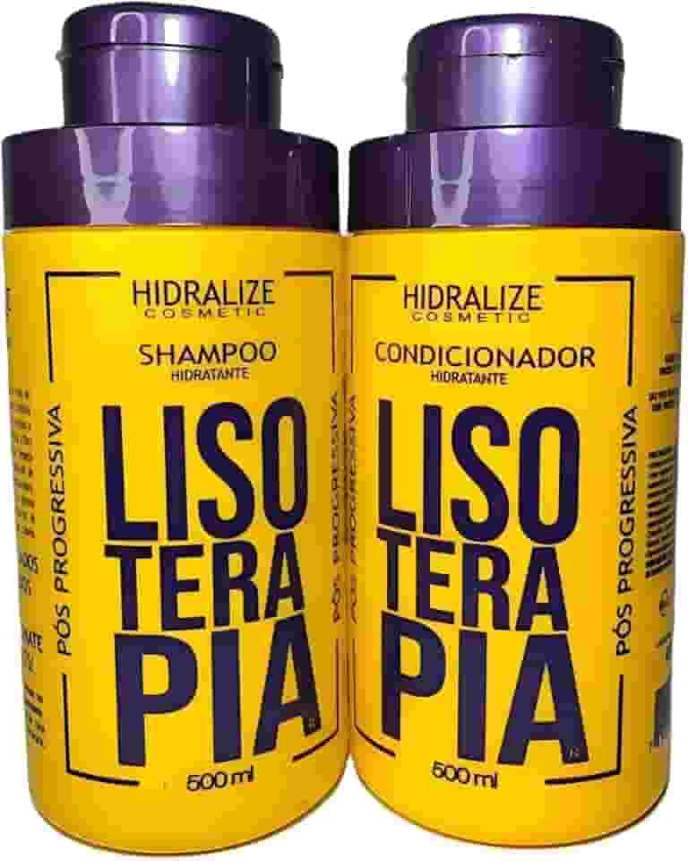 Kit Lisoterapia Liso Extremo – Shampoo e Condicionador Hidratante Pós-Progressiva 500mL