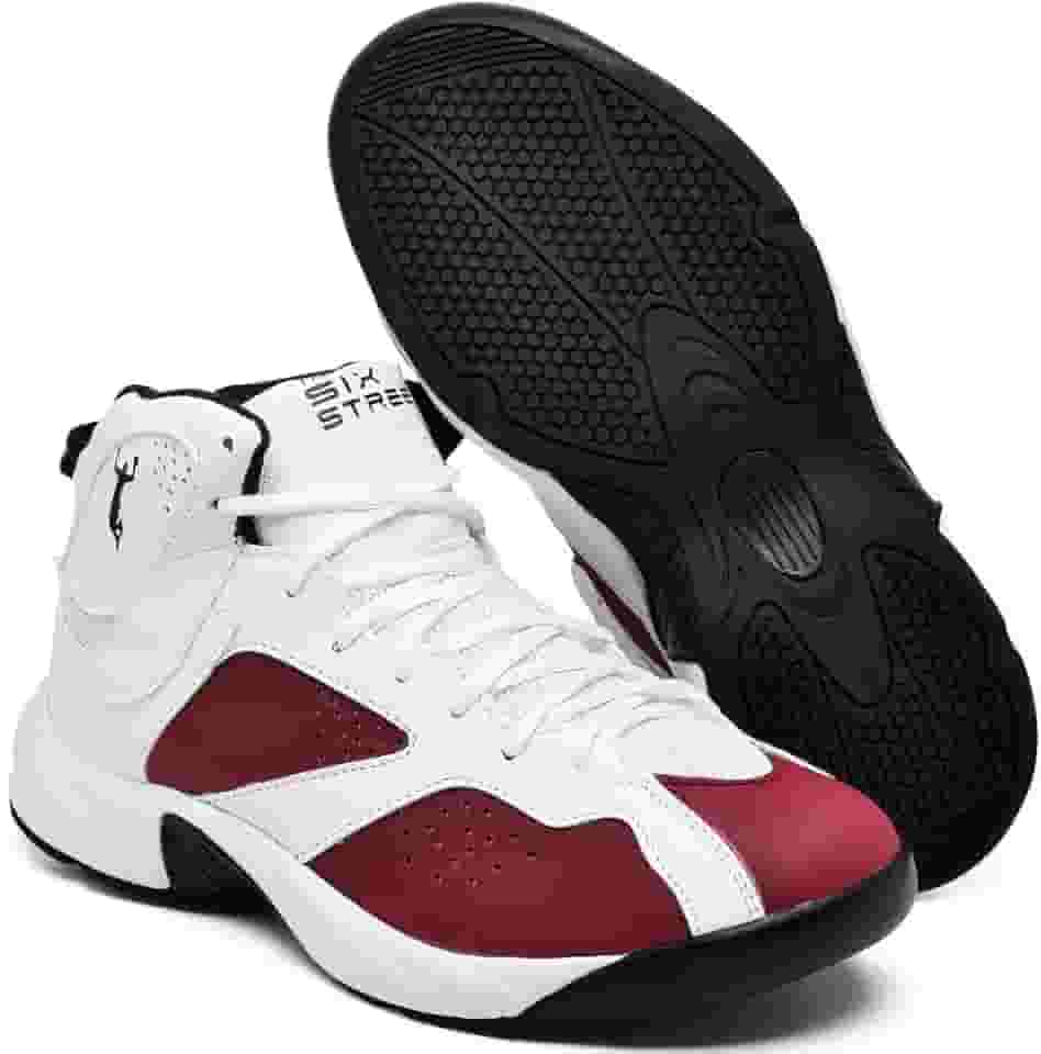 Tênis Basquete Six Street Com Amortecedor 36067 Vermelho