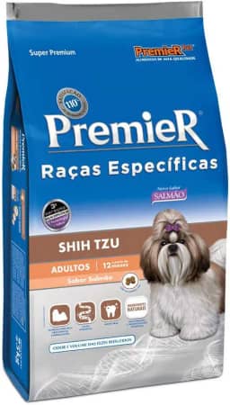 Ração Premier para Cães Adultos Shih Tzu sabor Salmão - 1kg Premier Pet Adulto