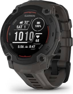 Garmin Relógio Instinct E Preto com Grafite 45mm com Monitor Cardíaco de Pulso e GPS