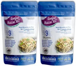Macarrão Konjac Massa MF Linguine Zero Carboidrato 2 Unidades 270g