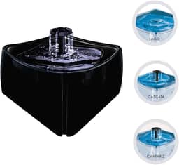 Fonte para Gatos Cães 1,8 litros Bivolt Mecpet (PRETO)