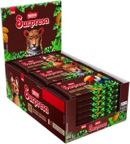 Chocolate Surpresa Nestlé Caixa 22 Tabletes De 20g