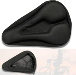 Capa de Selim Banco Assento de bicicleta, almofada em Gel para bicicletas e Bikes ergométricas com banco Fino. R78