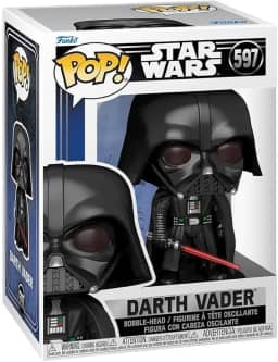 POP! STAR WARS - DARTH VADER - STAR WARS: EPISODIO IV UMA NOVA ESPERANÇA #597 – FUNKO