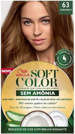 Soft Color Tinta De Cabelo Caramelo 63 Caramelo 63