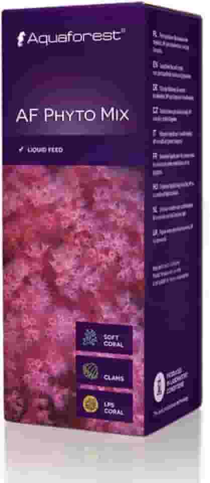 Aquaforest AF Phyto Mix 250ml - Alimento Líquido para Aquário - Mistura - Alimentação de Corais Moles, Gorgónias e Corais Não-Fotossintéticos - Uso em Aquário - 0.25kg