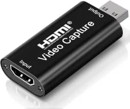 Placa de captura de vídeo HDMI 4K, cartão de captura de vídeo Cam Link, adaptador de captura de áudio HDMI para USB 3.0 dispositivo de captura de gravação para streaming, transmissão (Solange PH)