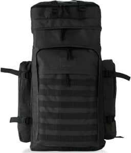 Mochila Mochilão Grande De Viagem Tático Impermeável Camping Acampamento Trilha 75L