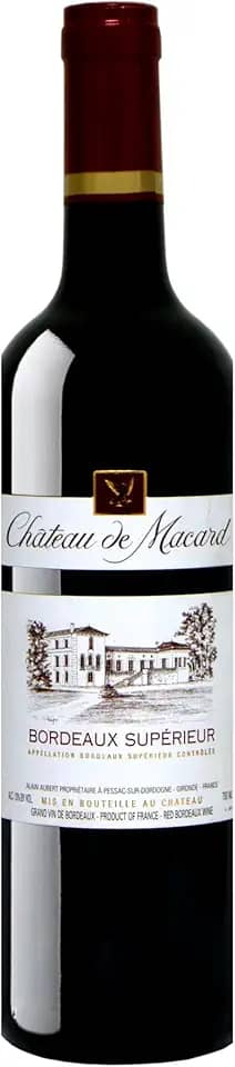 Vinho Tinto Francês Bordeaux Supérieur Chateau de Macard Reserve 750ml