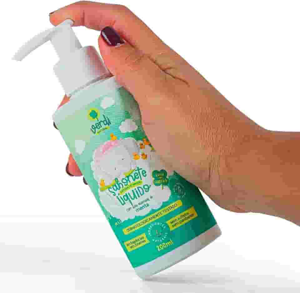 Sabonete Líquido e Shampoo Espuma de Vapor Natural