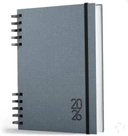 Agenda 2026 Capa Dura Negócios E Organização Pessoal Cinza