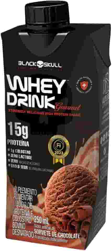 WHEY DRINK GOURMET - PRONTO PARA BEBER WHEY DRINK GOURMET 250mL - CHOCOLATE