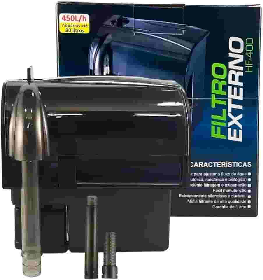 Filtro Externo para Aquário HF-0400 Oceantech 450L/H 127V