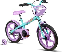 Bicicleta Infantil Verden Fofys - Aro 16 com cestinha e rodinhas