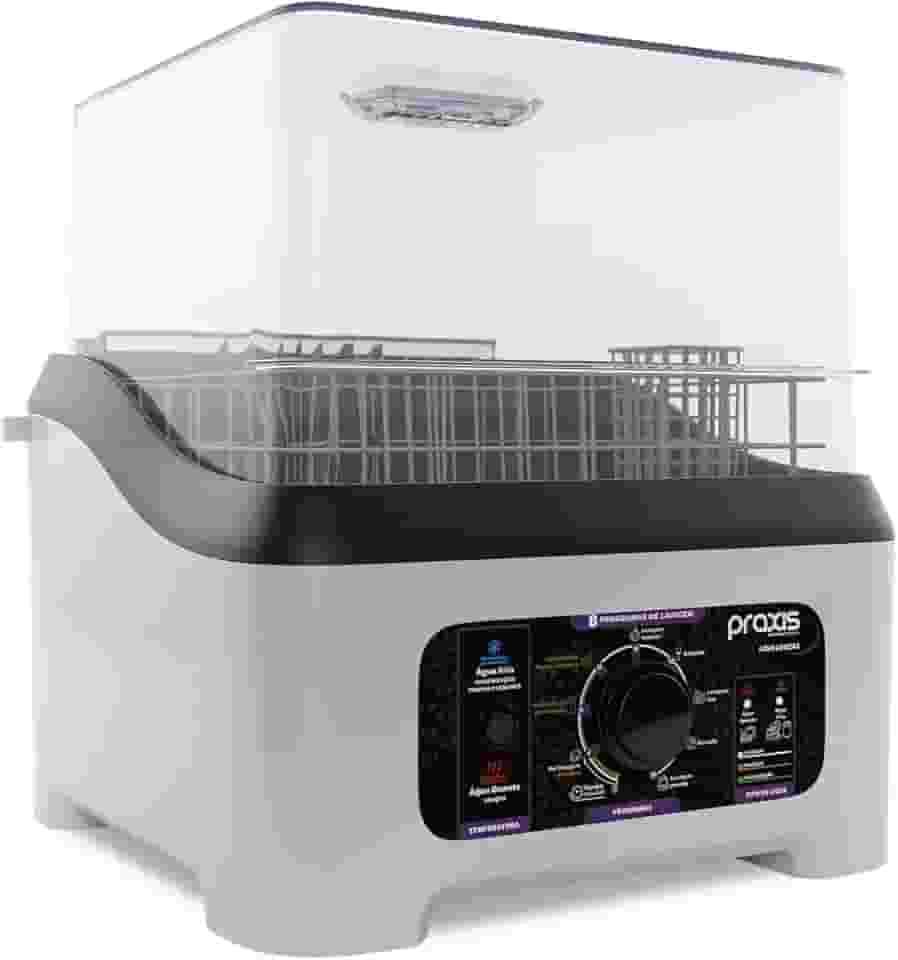 Praxis Lava Louça Portátil 3L 8 Programas de Lavagem 220v Branca