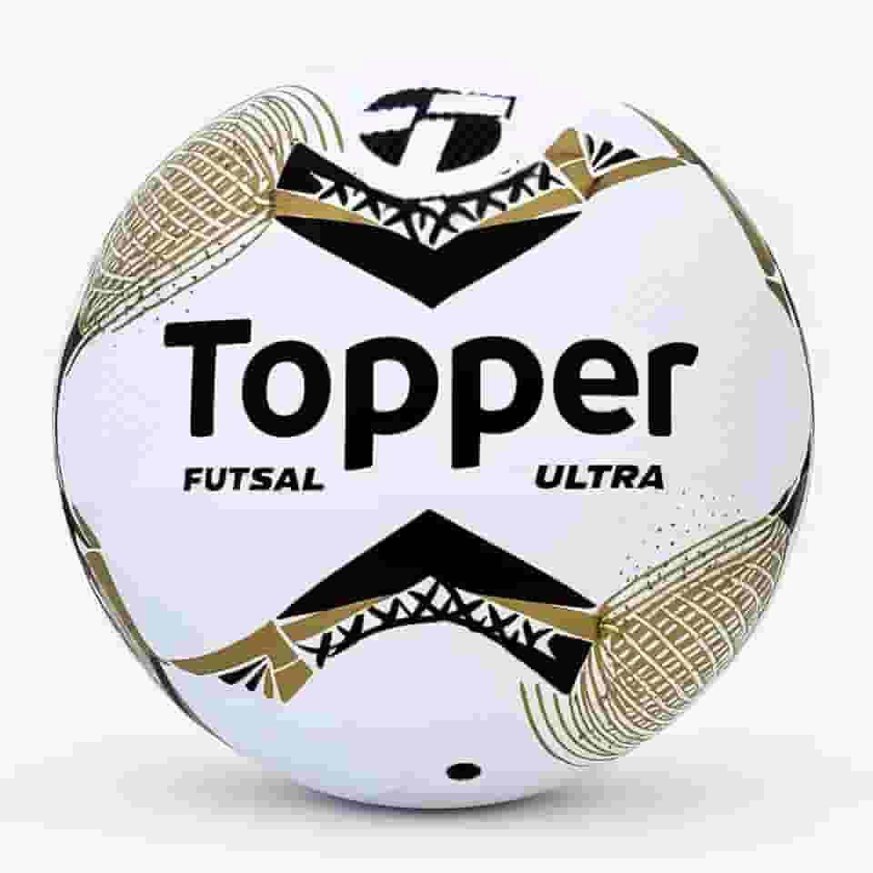 Bola Futsal Topper Ultra - Dupla Colagem Oficial Salão