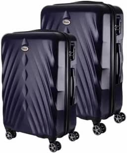 Kit 2 Malas de Viagem 23kg e 10kg em ABS com rodas Duplas