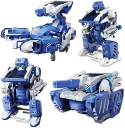Kit Robô Solar 3 em 1 Brinquedo Educativo de Montar Robótica