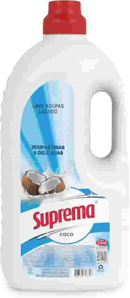 Suprema Lava Roupas Coco 3L - Nova embalagem (Pode variar)