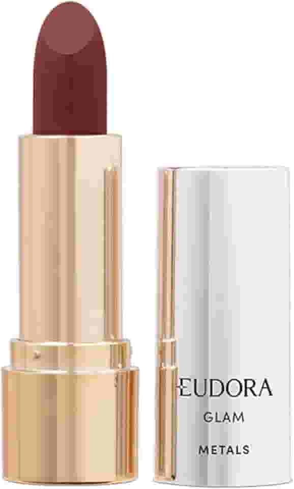 EUDORA GLAM BATOM CREMOSO METALS COR NUDE NOBRE 3,6G