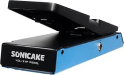 SONICAKE Pedal de expressão de volume, pedal de expressão EXP e volume passivo 2 em 1 com efeitos combinados para guitarra, pedal de tamanho normal - FlipVol